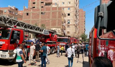 Officials: Fire at Coptic church in Cairo kills 41, hurts 14