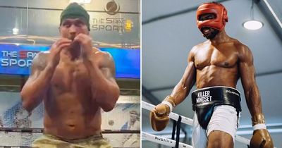 Boxing fans notice "lean" Anthony Joshua compared to bulked-up Oleksandr Usyk