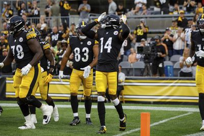 Steelers rookie WR George Pickens celebrated his first TD by doing Antonio Brown’s dance