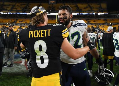 Seahawks Highlights: Abe Lucas’ first run block was a beautiful pancake