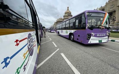 75 E-buses hit the road
