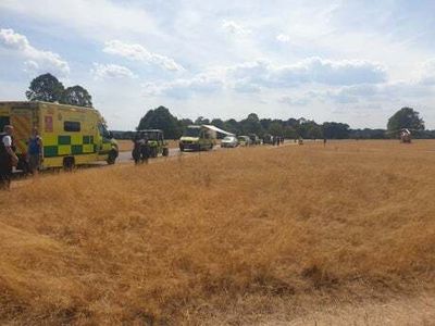 Police intervene as four runners collapse at Richmond Park half-marathon