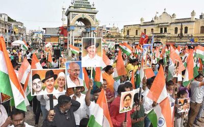 Police parade, cultural programmes to mark Independence Day celebrations in Mysuru