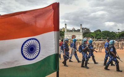 Chamarajpet turns into fortress for I-Day at Idgah Maidan