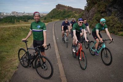 Edinburgh cyclist diagnosed with MND helps raise more than £50,000 for My Name'5 Doddie
