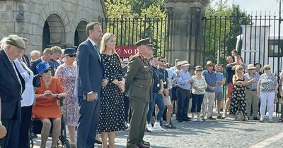 Leo Varadkar pays tribute to 'remarkable legacy' of Michael Collins at his graveside