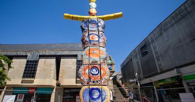 Hundreds mock world's tallest ceramic statue costing £80,000 that 'looks like a kebab'