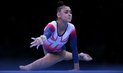 Jessica Gadirova retains her European title in women’s floor exercise