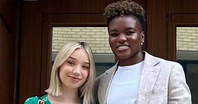 Nicola Adams and girlfriend Ella Baig reveal newborn baby son's adorable name