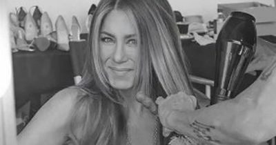 Jennifer Aniston stuns in a white bikini in unseen behind the scenes snaps