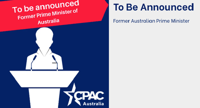 We figured out the surprise guests at Australia’s biggest conservative conference