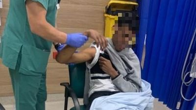 Indigenous Sydney teen 'tripped' by police officer officer describes bloody injuries in court