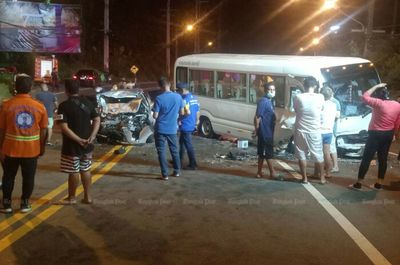 Singaporean killed, 7 hurt in Phuket crash