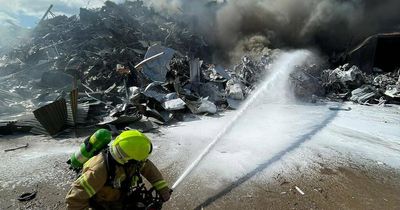 EPA monitoring clean-up at scene of Hexham scrap heap fire