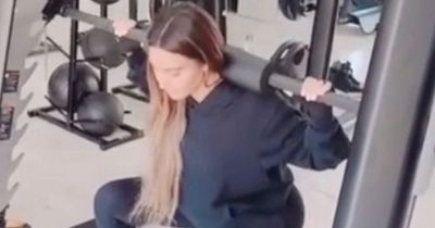 Kim Kardashian fans spot 'embarrassing' detail in workout video after 21lbs weight loss