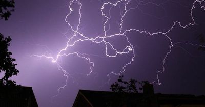 Scenes from a 'horror movie' as Ireland's heatwave ends with incredible thunder and lightning