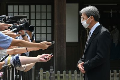 Japanese ministers anger China, South Korea with war shrine visit
