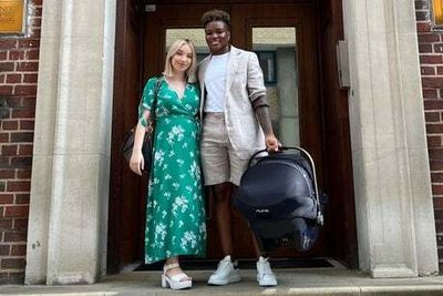 Nicola Adams and partner Ella Baig reveal cute name of baby son