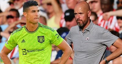 Cristiano Ronaldo's treatment of Erik ten Hag spotted and confirms dressing room shift