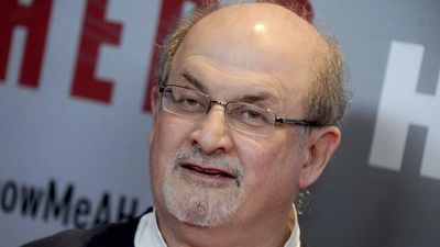Rushdie improving, Iran denies role