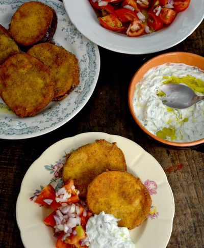 Rachel Roddy’s recipe for fried breadcrumbed aubergine