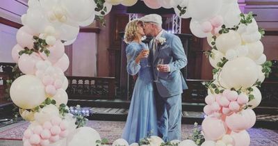 ITV Coronation Street lovebirds Sally Carman and Joe Duttine in 'second wedding' as they're joined by co-stars