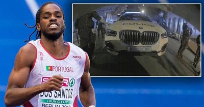 Sprinter Ricardo Dos Santos stopped by 'seven armed police' after 'racial profiling' incident