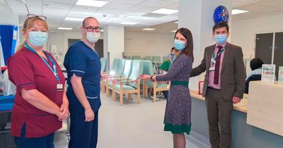 New discharge lounge at University Hospital Ayr will help improve patient flow