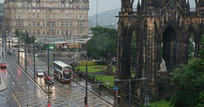 Edinburgh hit with flood and rain warnings as downpours continue across capital
