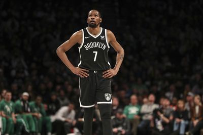 How does the ongoing saga of the Brooklyn Nets dealing with the trade request of disgruntled star Kevin Durant end?