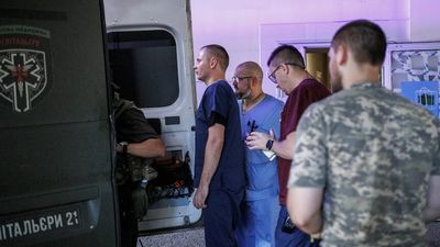 For doctors on the front lines of Ukraine's war against Russia, there is little time for breaks