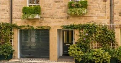 Edinburgh city centre townhouse with gym and mirrored staircase hits the market