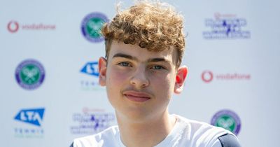 Teen from Bolton describes 'unforgettable experience' on the famous Wimbledon grass courts