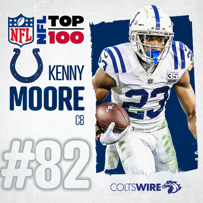 Colts’ Kenny Moore ranked No. 82 on NFL’s top 100 players