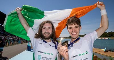 Paul O'Donovan and Fintan McCarthy had everyone in stitches with interview after winning gold at European Rowing Championships