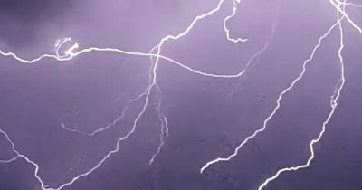 Amazing footage shows lightning tear through Scots skies as thunderstorms take hold