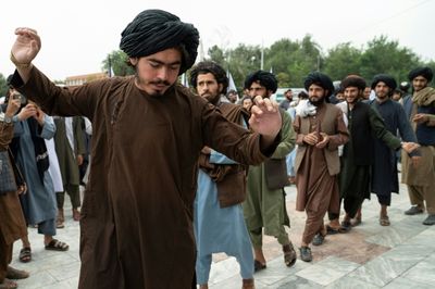 'Great victory' as Taliban mark turbulent first year in power