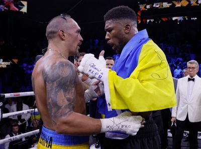 Anthony Joshua vs Oleksandr Usyk: What time are ring walks for heavyweight title fight tonight?