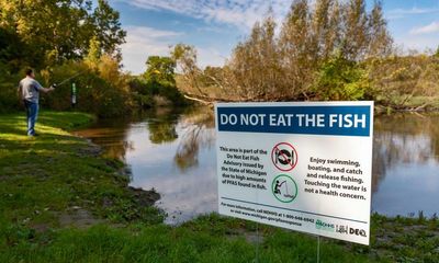 ‘Gross negligence’: popular Michigan river hit with second chemical spill in four years