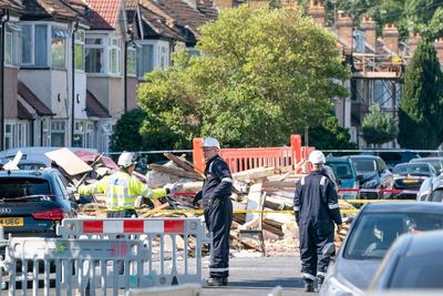 Residents of street where gas explosion killed girl unable to return one week on