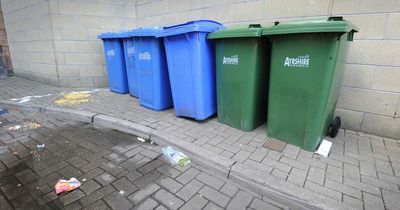 Council strikes to hit bin collections in East and South Ayrshire next week