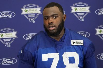 Giants’ Andrew Thomas: Offensive line has things to clean up