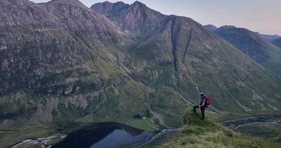 Hikers fall from mountain ridge in Glencoe as rescue helicopter sent to scene