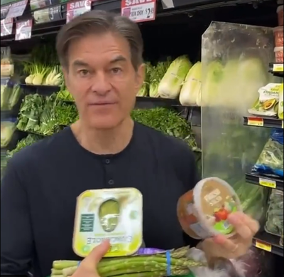 Dr Oz ridiculed over awkward campaign video ‘grocery shopping’ with his wife: ‘Who thought this was a good idea’