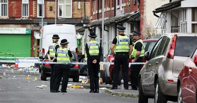 Police investigating if huge knife brawl is linked to fatal Moss Side shooting just metres away