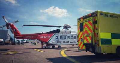 Elderly woman airlifted to hospital after being kicked by a horse