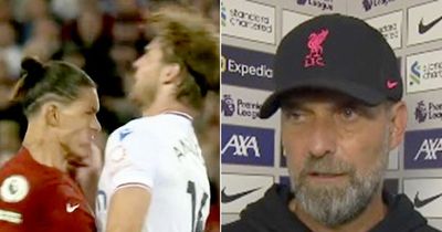 Jurgen Klopp delivers sobering verdict on Darwin Nunez's headbutt and red card