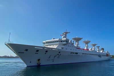 Chinese research ship docks in Sri Lanka after postponement