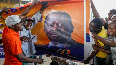 Kenya’s defeated Odinga calls presidential election outcome a ‘travesty’