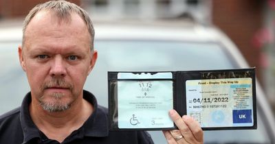 Disabled man with blue badge slams 'stress and worry' caused by Gateshead hospital parking ticket